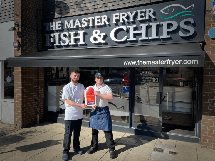 Crawley Shop Front with Award