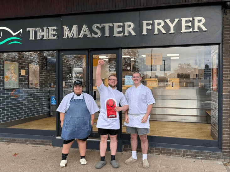 Crawley Shop Front with Award