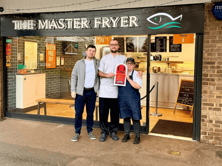 Crawley Shop Front with Award